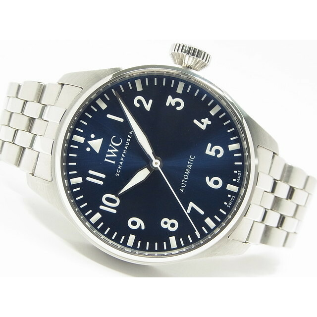 【中古】IWC(アイダブリューシー)ビッグ・パイロットウォッチ 43 ブルーダイヤル 正規品|ティッケン店