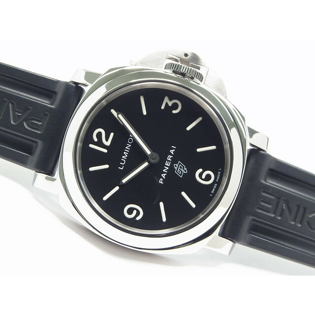 【中古】パネライ（OFFICINE PANERAI）ルミノール・ベース ロゴタイプ PAM00000 Q番