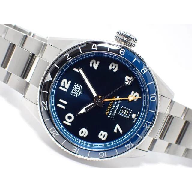 TAG HEUER Autavia 60th Anniversary GMT Leather Strap