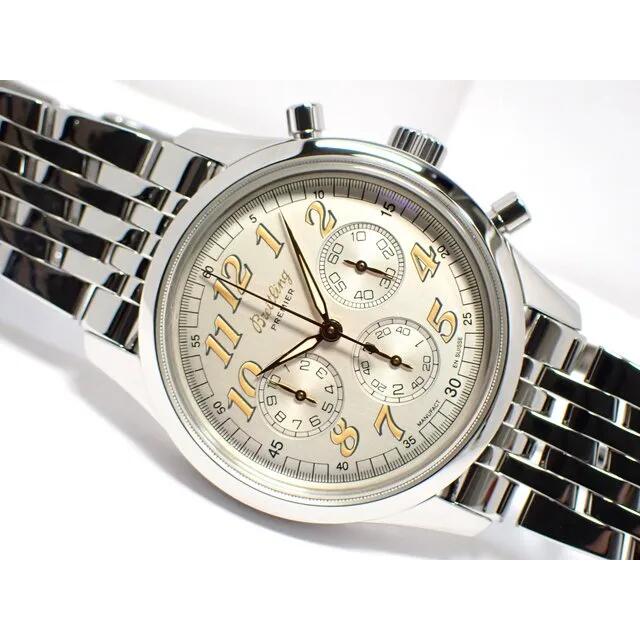 【中古】ブライトリング（BREITLING）ナビタイマー・プレミエ　アラビア　A40035