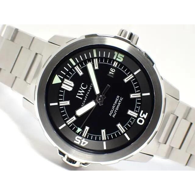 【中古】IWC（アイダブリューシー）アクアタイマー・オートマティック　42MM　ブラック　IW329002　'16年