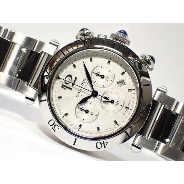 【中古】カルティエ（CARTIER）パシャ　ドゥ　カルティエ　41MM　WSPA0018　'21年購入｜ティッケン店