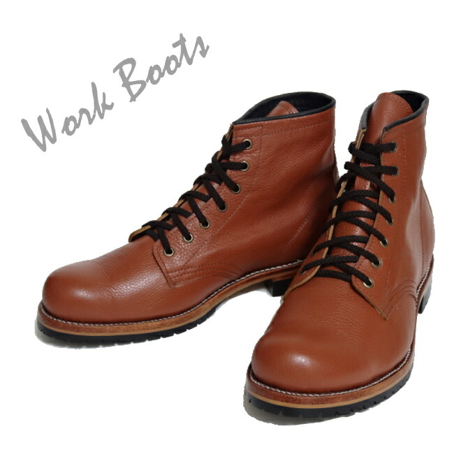 handmade leather work boots