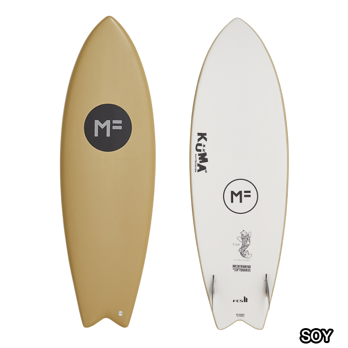 年間定番 MFソフトボード KUMA FISH 6'0