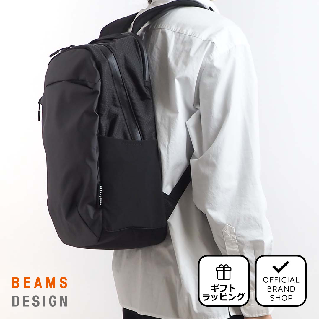 新品未使用　ビームスデザイン リュック 30L ブラック　ロゴ刺繍 楽天市場】【3日間限定 最大49倍】【正規取扱店】 ビームスデザイン