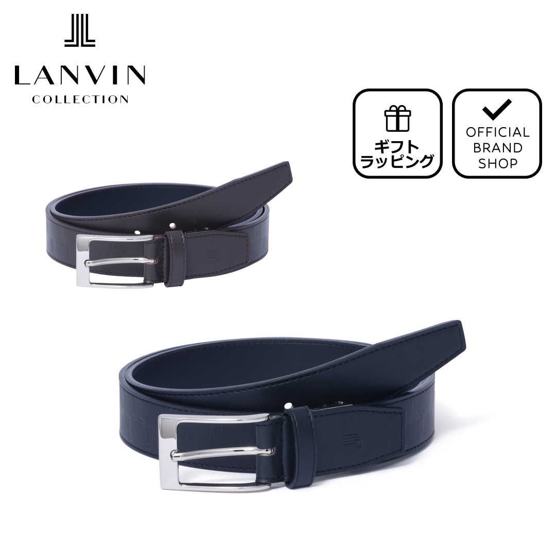 楽天市場】【正規販売店】LANVIN COLLECTION 33mmナイロン×レザー