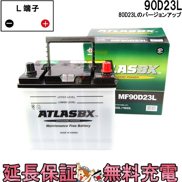 楽天市場】【先着10名☆11/14（10時〜）最大1000円OFFクーポン】90D23L バッテリー 自動車 GS YUASA エコアールシリーズ  ジーエス ユアサ 国産 車バッテリー交換 EC-90D23L : バッテリーのことならTHE BATTERY