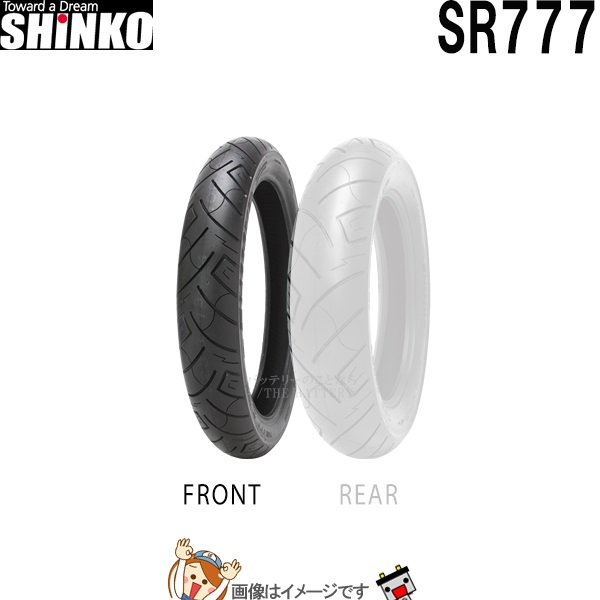 80 90-21 M C 54H TL SR777 フロント チューブレス シンコー shinko タイヤ アメリカン  今だけ限定15%OFFクーポン発行中