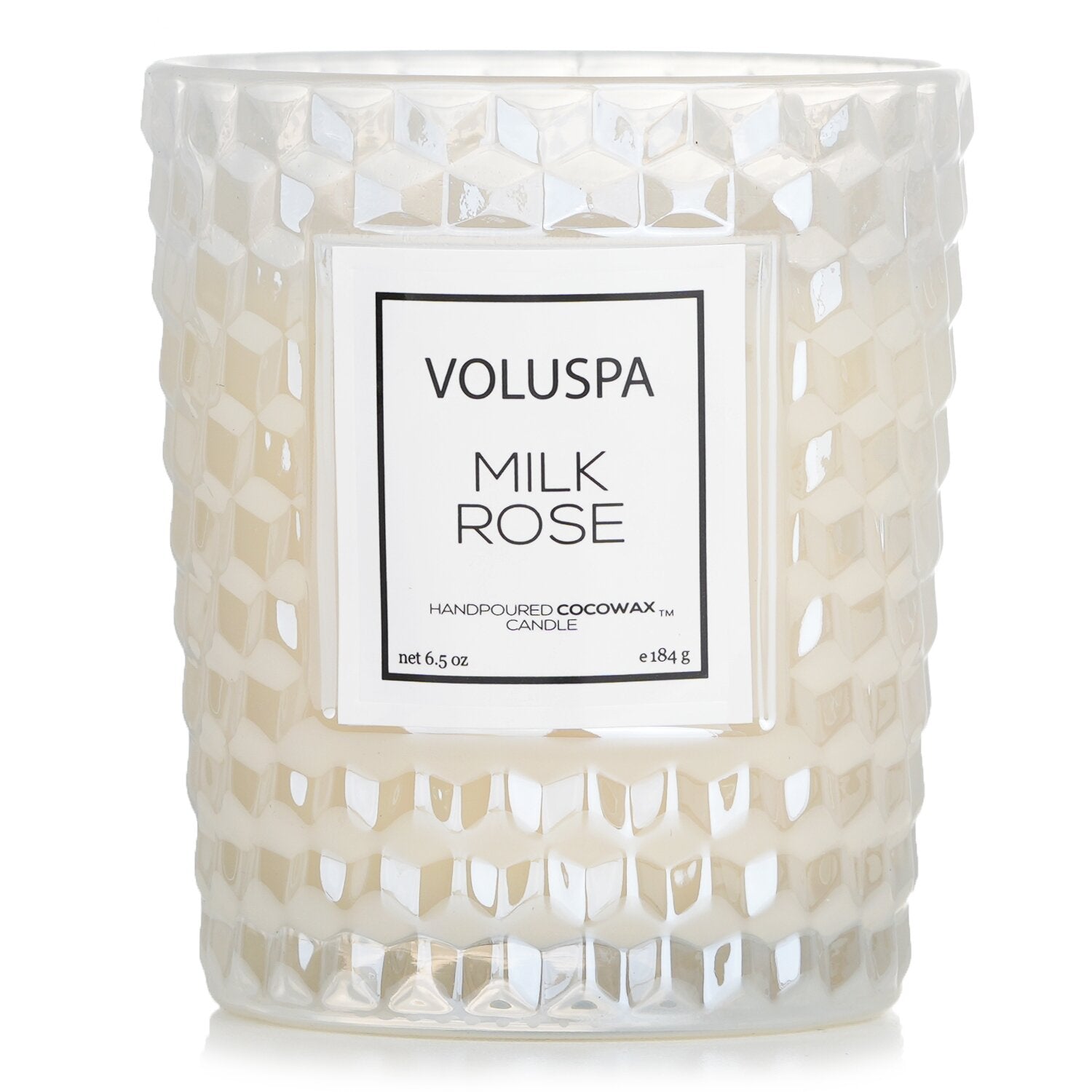 【月間優良ショップ受賞】 Voluspa Classic Candle - Milk Rose ボルスパ Classic Candle - Milk Rose 184g/6.5oz 送料無料 海外通販 4,448円