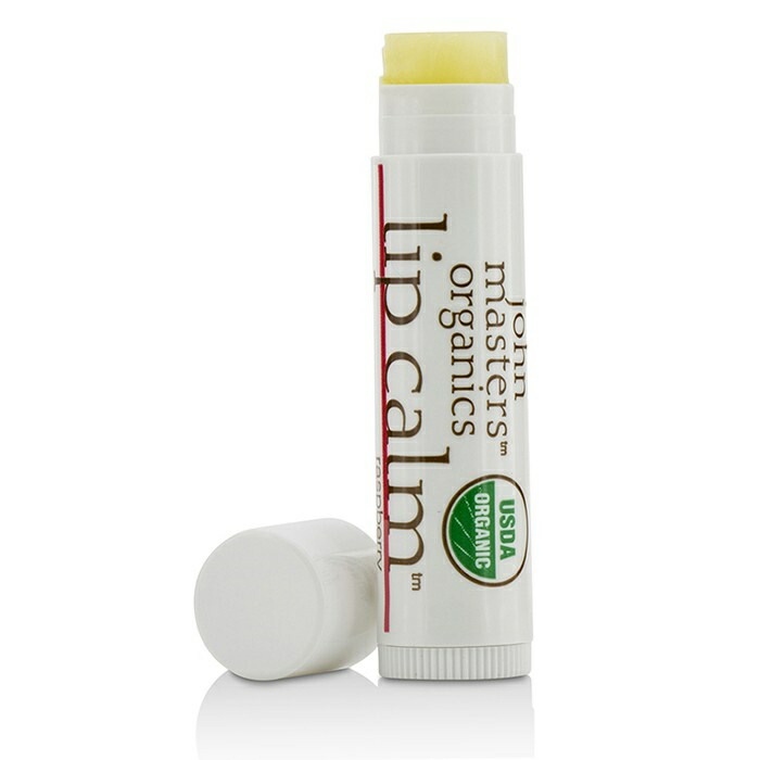 John Masters Organics Lip Calm - Raspberry ジョンマスターオーガニック リップカ―ム - ラズベリー 4g/0.15oz 【楽天海外直送】