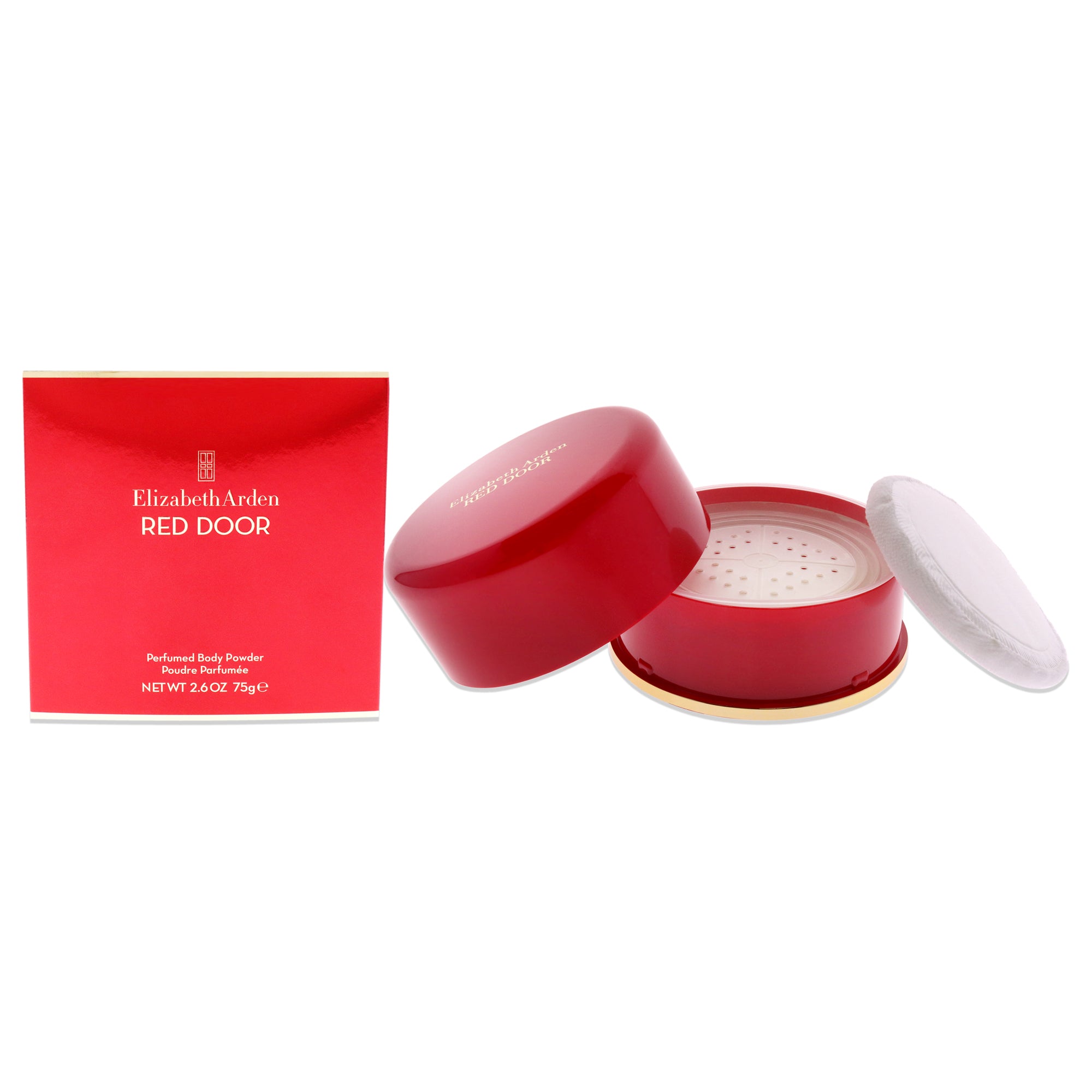 【月間優良ショップ受賞】 Elizabeth Arden Red Door Perfumed Body Powder エリザベスアーデン 赤いドアの香りのボディパウダー 2.6 oz 送料無料 海外通販