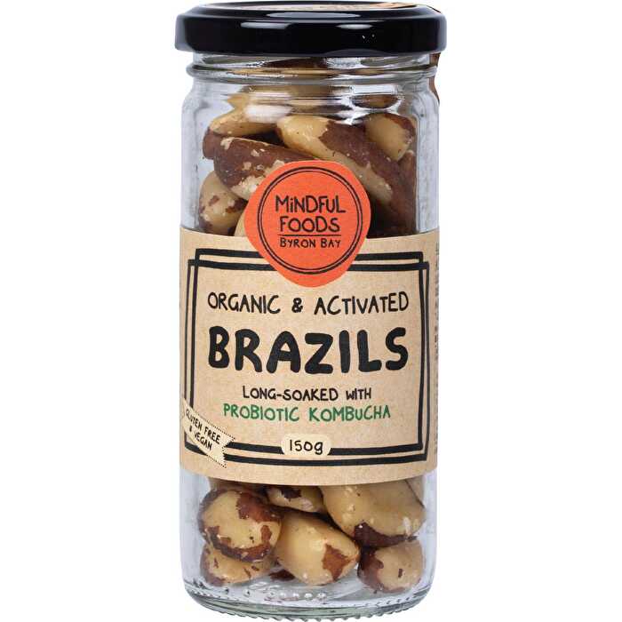 Mindful Foods Brazil Nuts Organic & Activated 150g