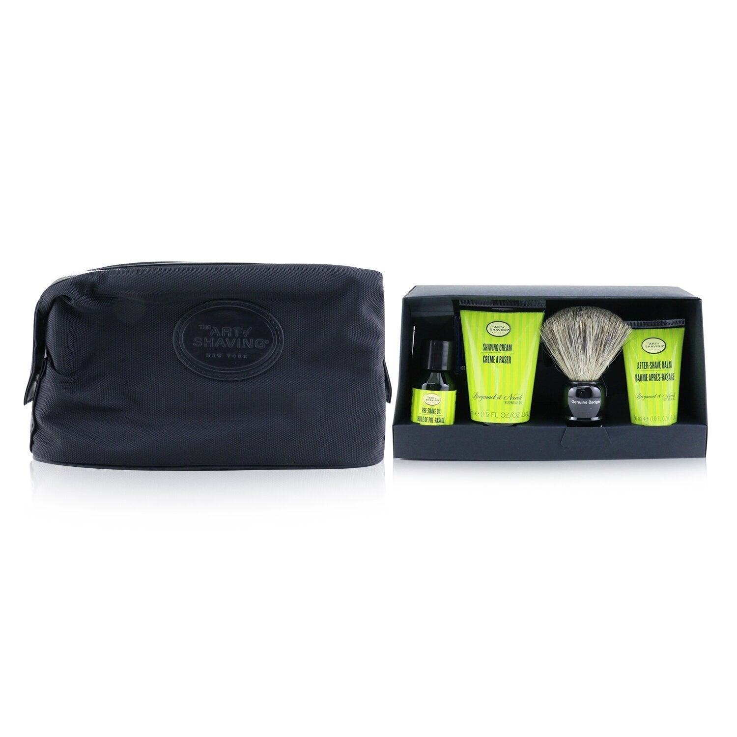 【月間優良ショップ受賞】 The Art Of Shaving The Four Elements of The Perfect Shave Set with Bag - Bergamot & Neroli : Pre Shave Oil + Shave Crm + A/S 送料無料 海外通販 8,625円