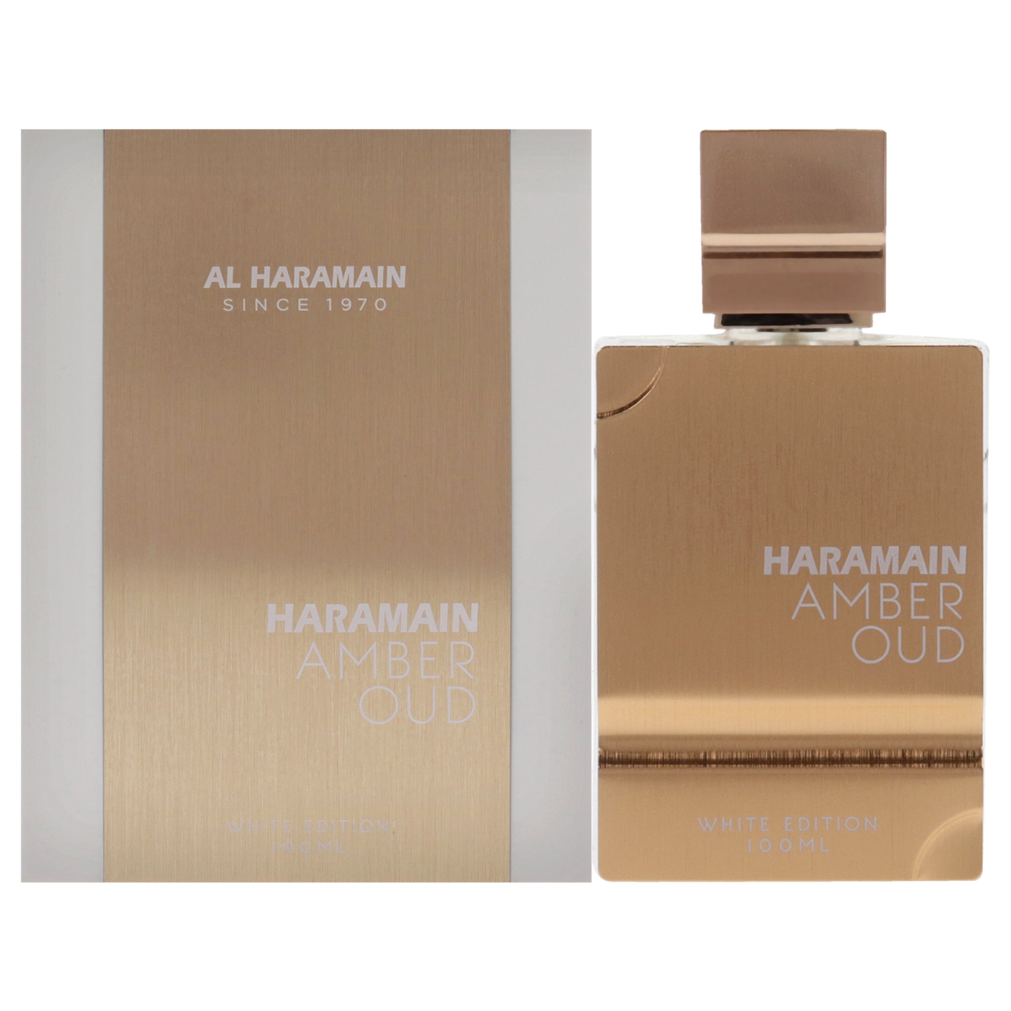 Al Haramain Amber Oud - White Edition by Al Haramain for Unisex - 3.4 oz EDP Spray｜The Beauty Club