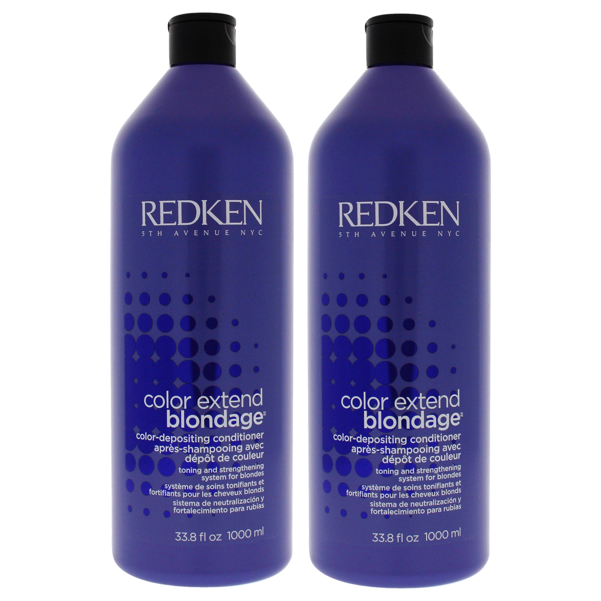Redken Color Extend Blondage Color Depositing Conditioner by Redken for Unisex - 33.8 oz Conditioner - Pack of 2｜The Beauty Club