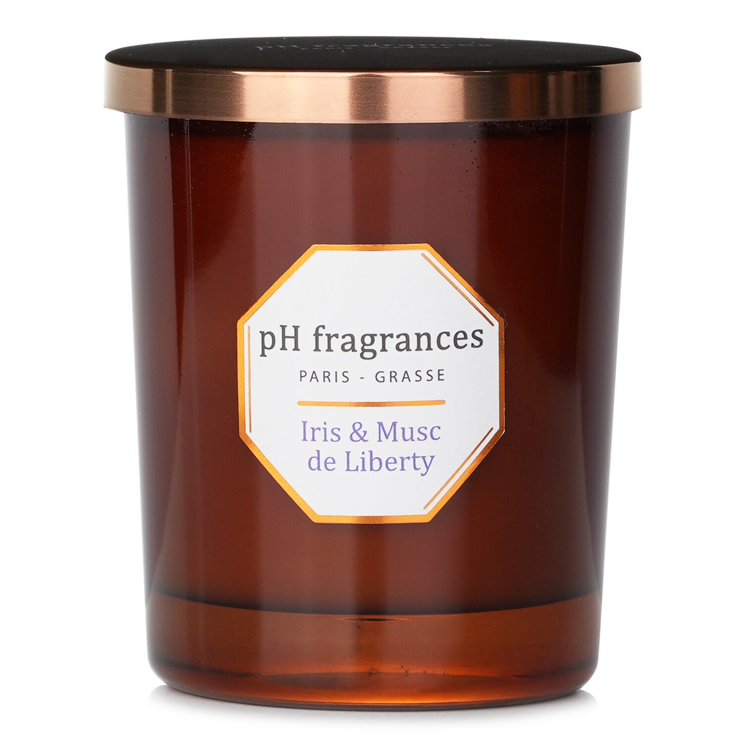 【月間優良ショップ受賞】 pH fragrances Scented Candle Iris & Musc de Liberty pH fragrances Scented Candle Iris & Musc de Liberty 180g/6.3oz 送料無料 海外通販｜The Beauty Club