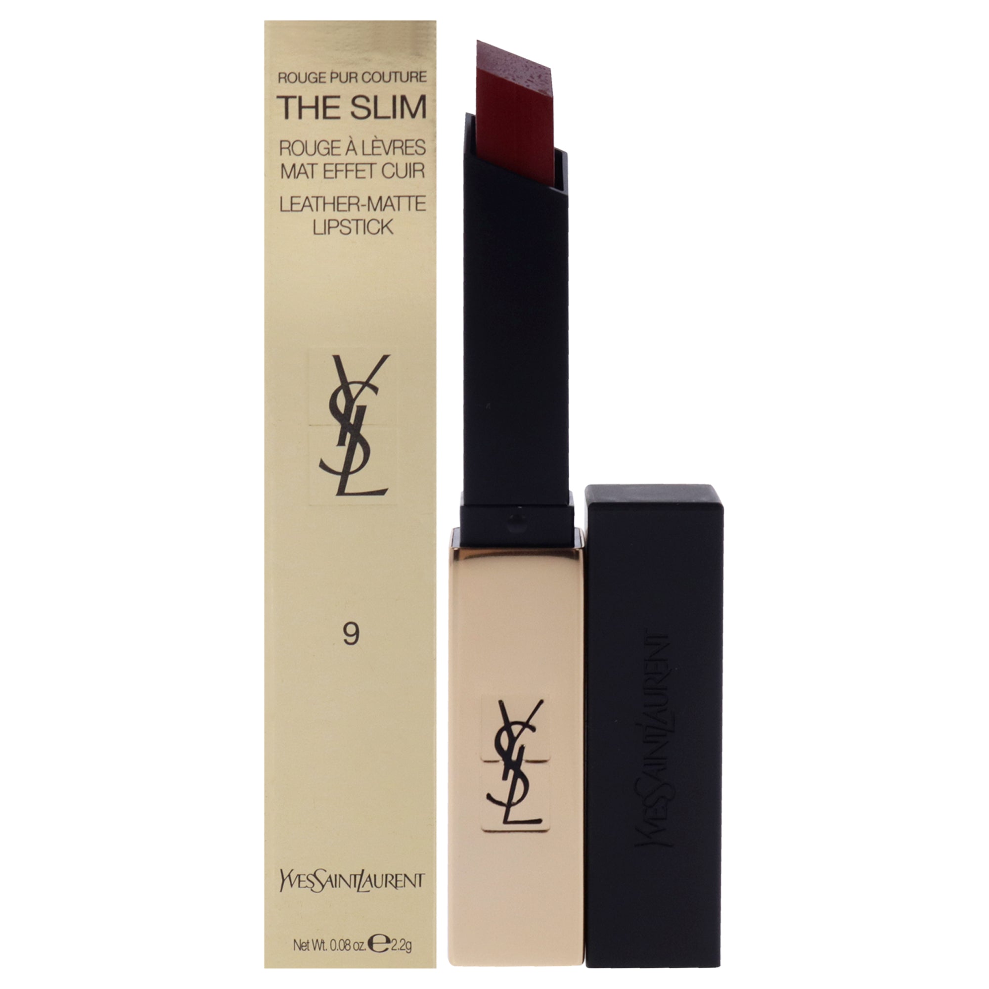 Yves Saint Laurent Rouge Pur Couture The Slim Matte Lipstick - 9 Red Enigma by Yves Saint Laurent for Women - 0.08 oz Lipstick|The Beauty Club
