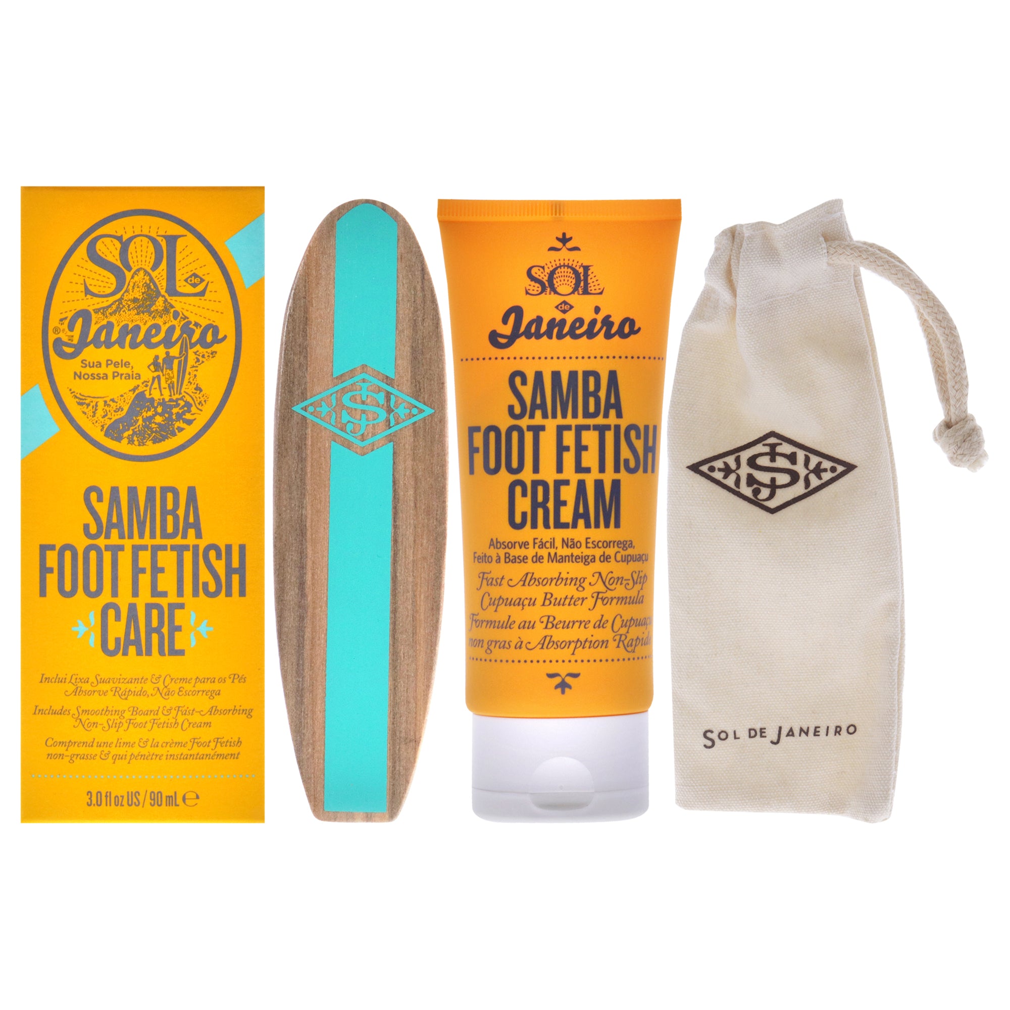 Sol de Janeiro Samba 2-Step Foot Fetish Care by Sol de Janeiro for Unisex - 3 oz Cream 6,830円