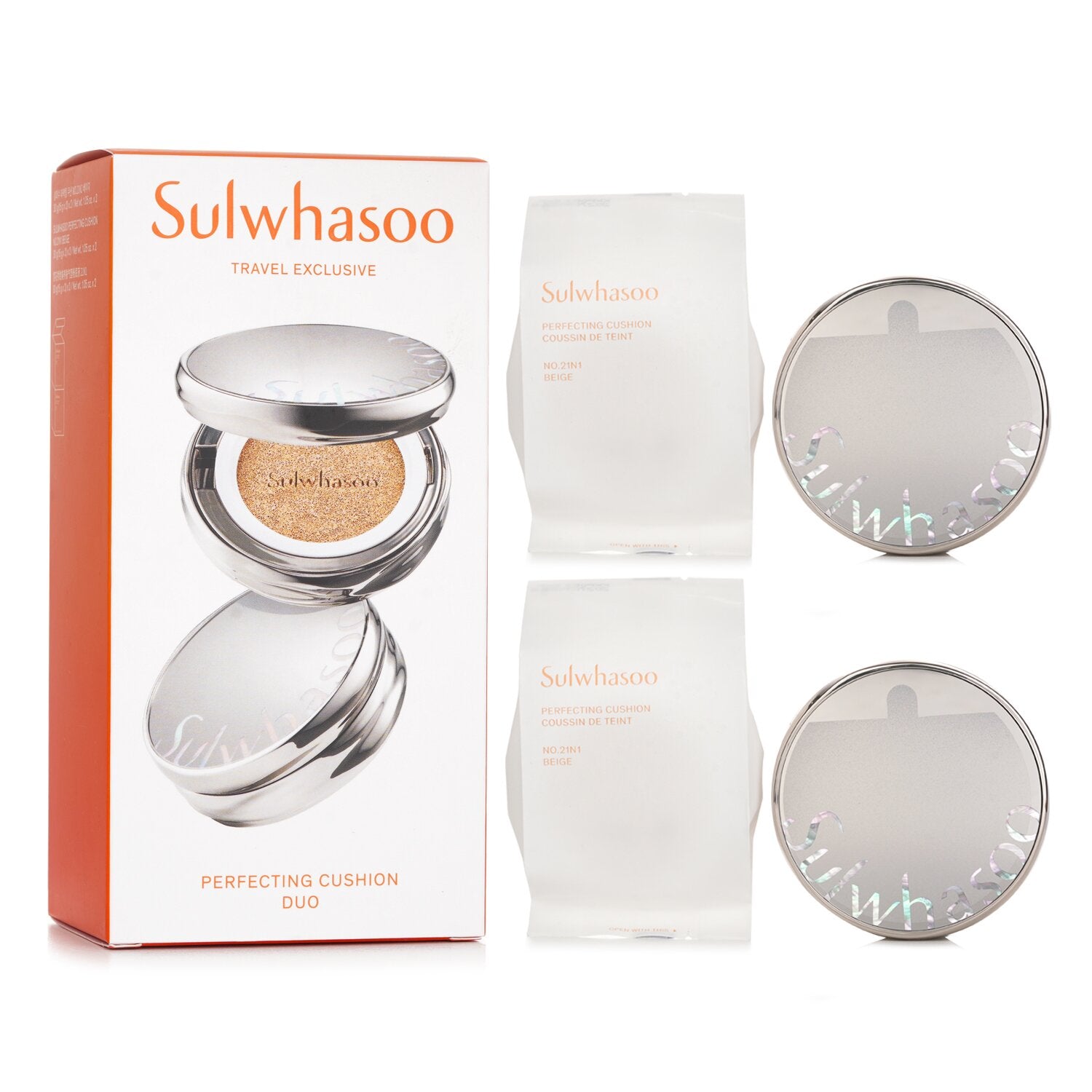 ソルファス Perfecting Cushion SPF 50 Duo - # 21N1 (15gx 2)x2