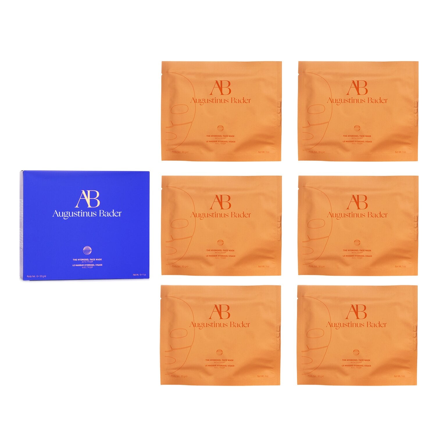 アウグスティヌス・バーダー The Hydrogel Face Mask 6 x30g｜The Beauty Club