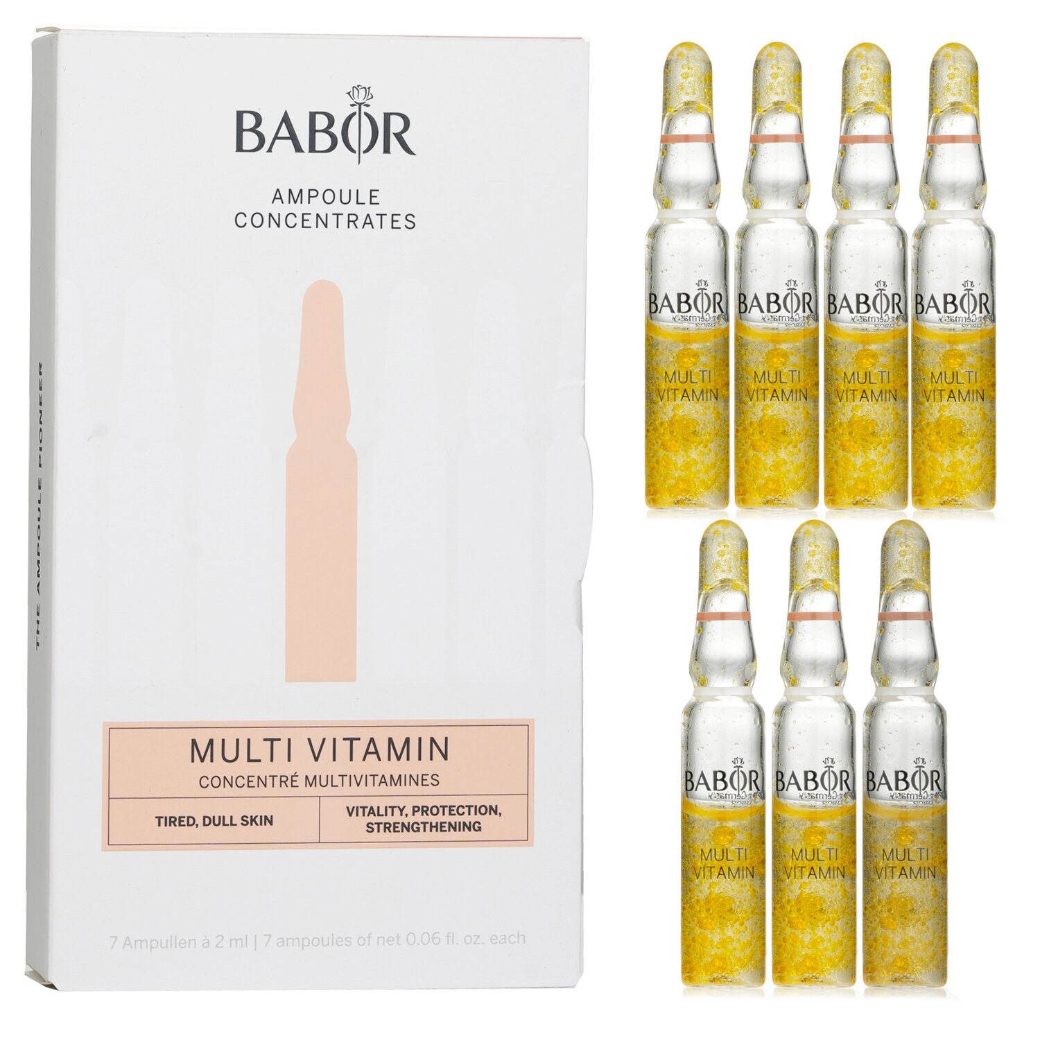 バボール Ampoule Concentrates Multi Vitamin 7x2ml/0.06oz