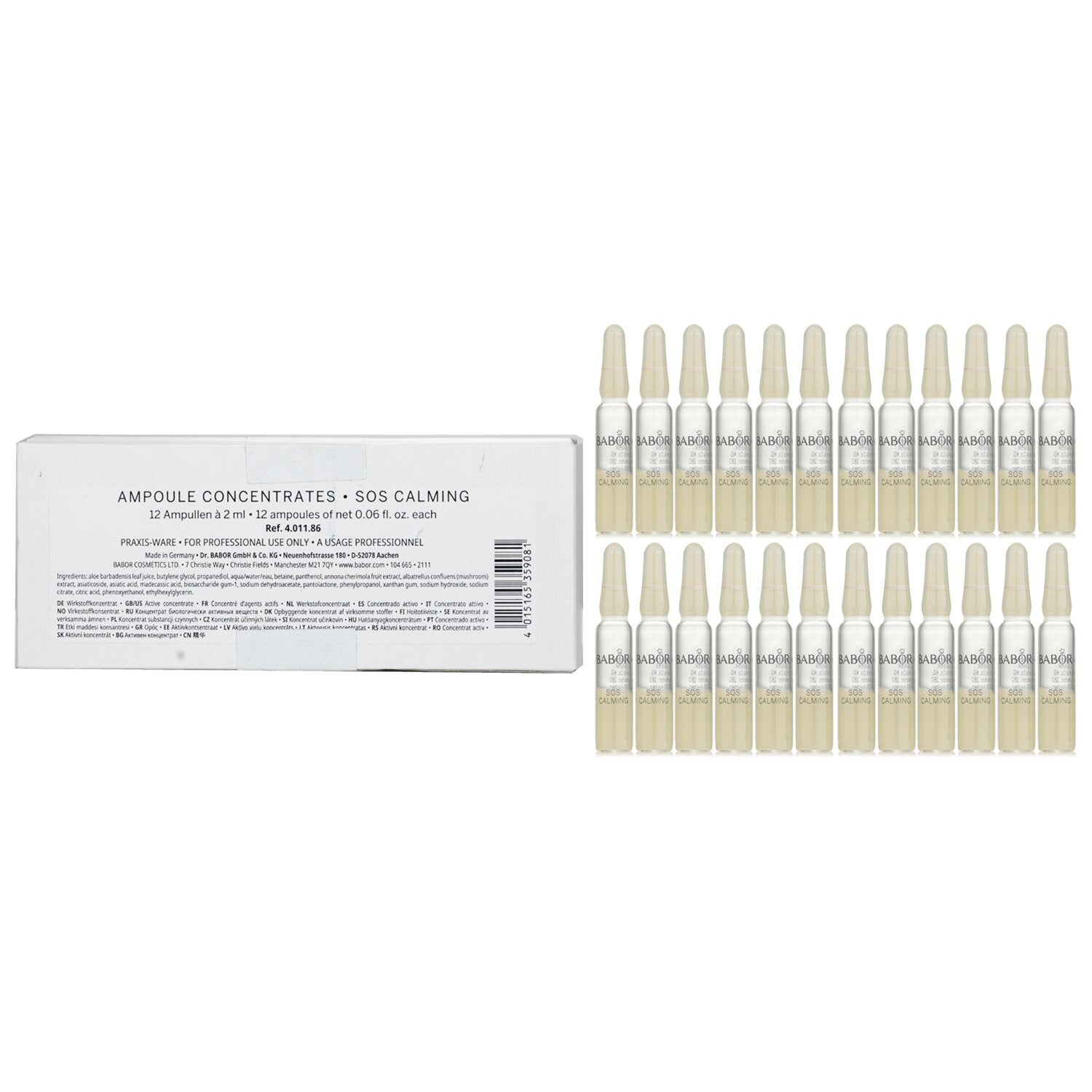 バボール CP Ampoule Concentrates SOS Calming 24x2ml/0.06oz 6,933円