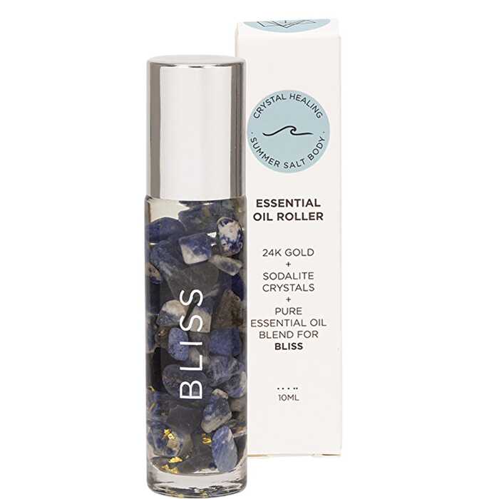 Summer Salt Body Essential Oil Roller 24K Gold Bliss Sodalite 10ml の商品写真