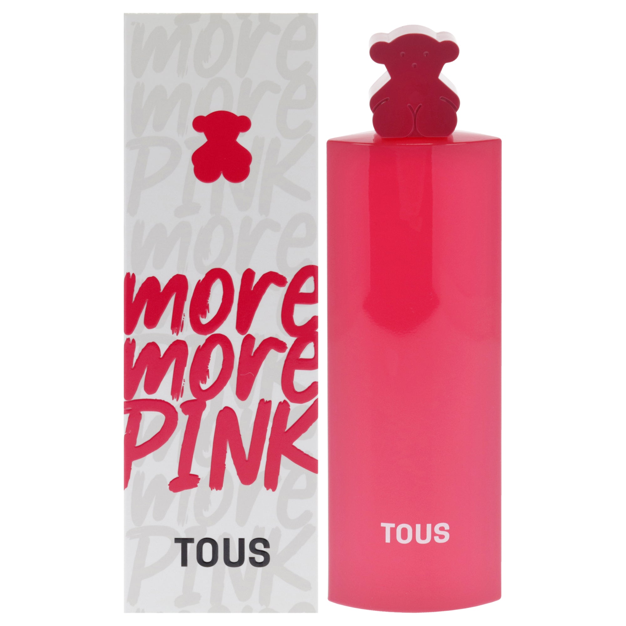 Tous Tous More More Pink by Tous for Women - 3 oz EDT Spray｜The Beauty Club