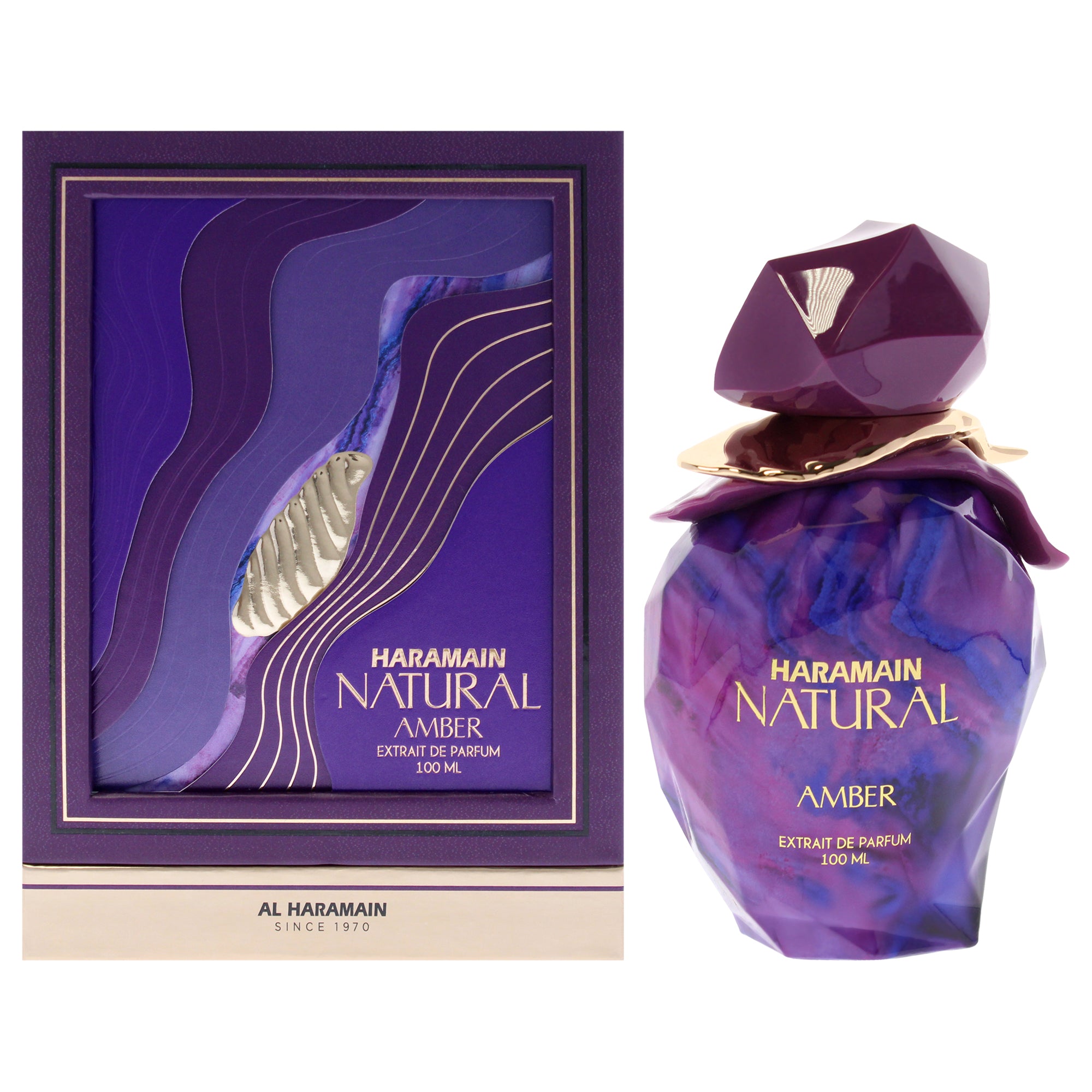 Al Haramain Natural - Amber by Al Haramain for Unisex - 3.33 oz Extrait De Parfum Spray｜The Beauty Club