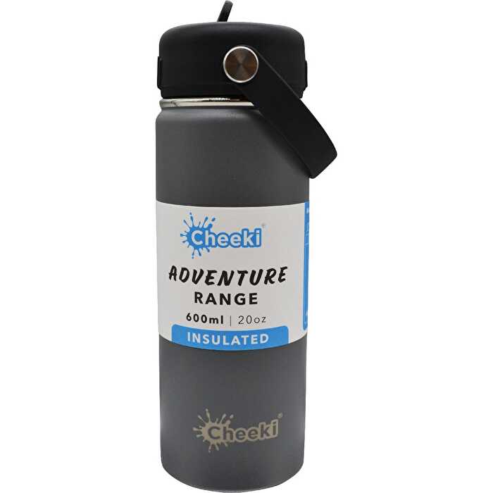 Cheeki Insulated Bottle Adventure Slate (Small) 600ml
