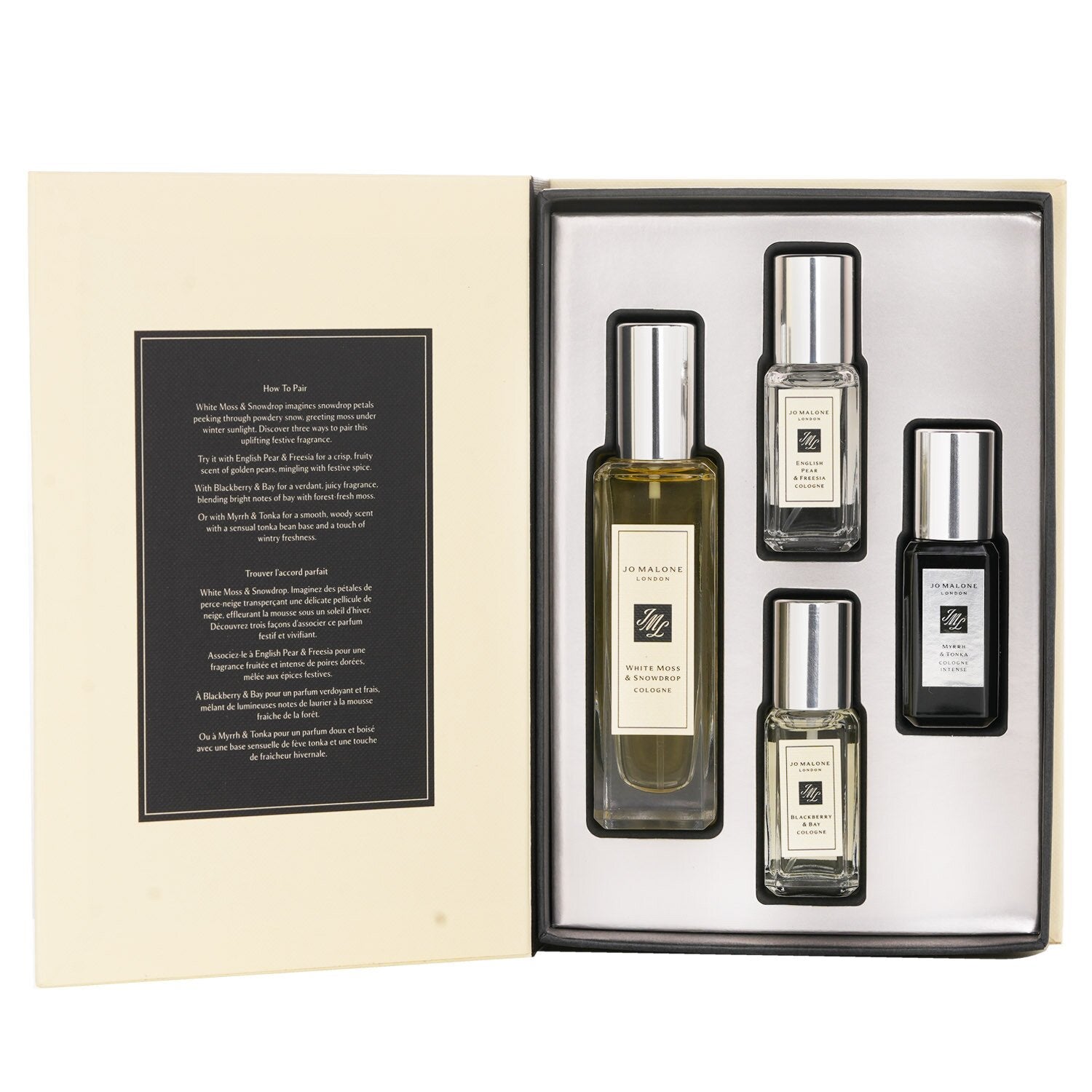 【月間優良ショップ受賞】 Jo Malone White Moss & Snowdrop Scent Pairing Collection: White Moss & Snowdrop Cologne Spray 30ml + English Pear & 送料無料 海外通販