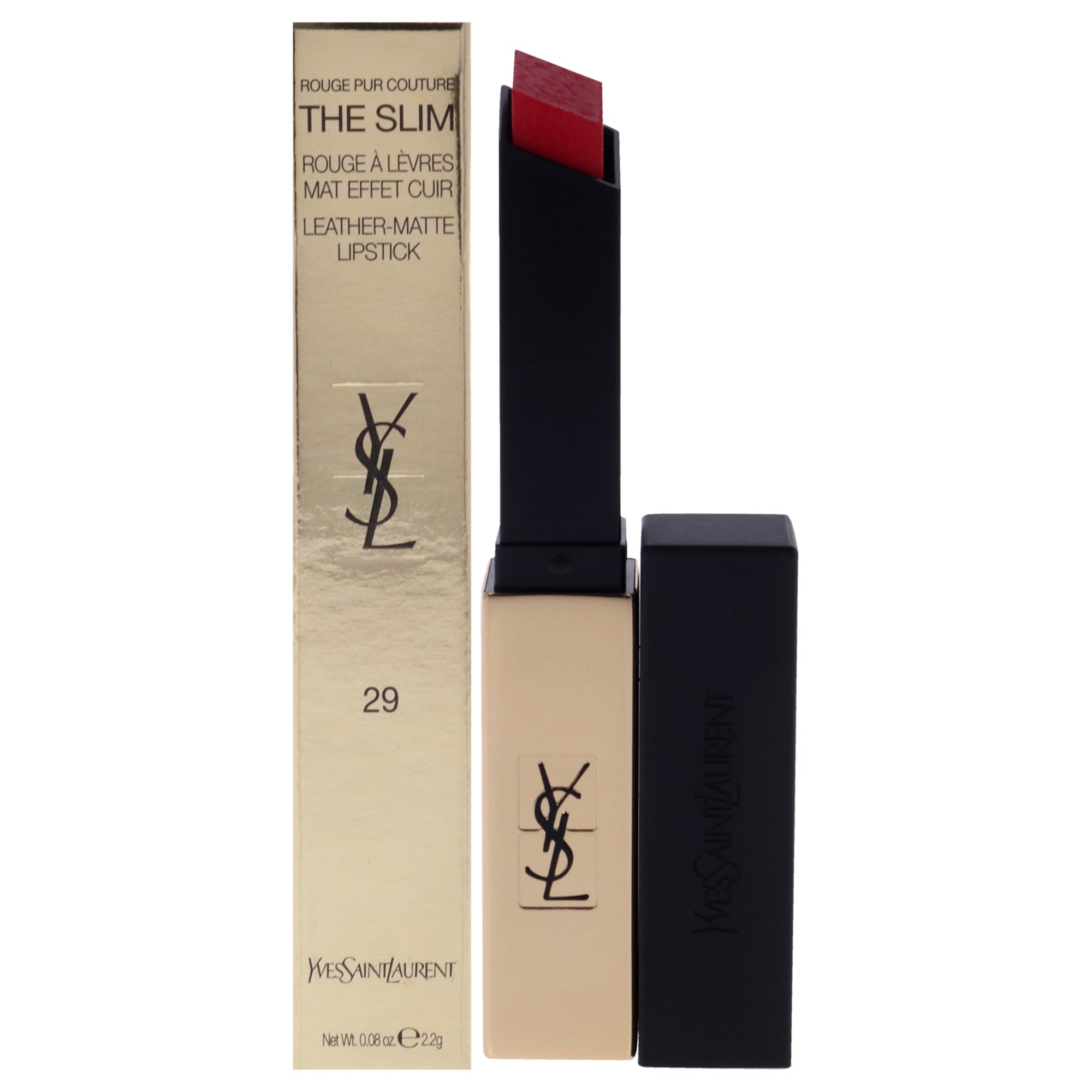 Yves Saint Laurent Rouge Pur Couture The Slim Matte Lipstick - 29 Coral Revolt by Yves Saint Laurent for Women - 0.08 oz Lipstick