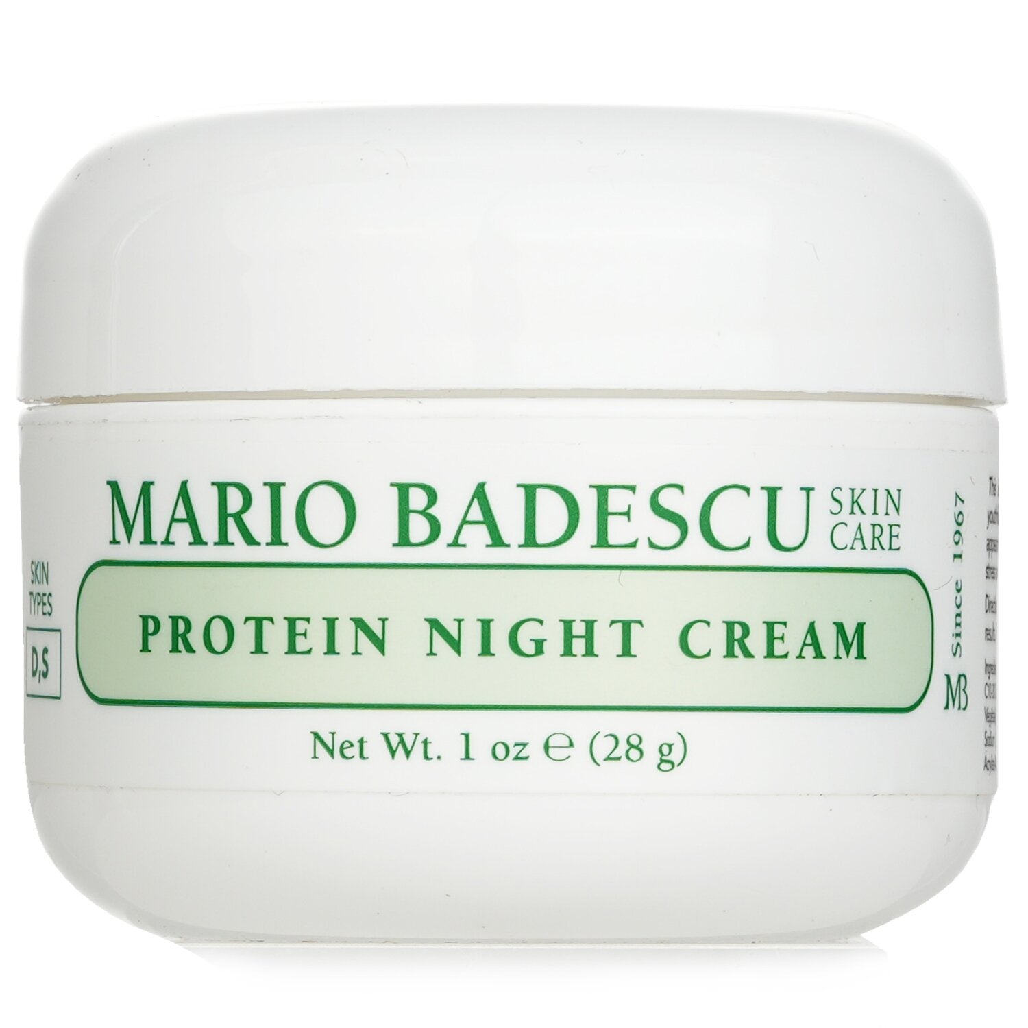 【月間優良ショップ受賞】 Mario Badescu Protein Night Cream - For Dry/ Sensitive Skin Types マリオ バデスク プロテイン ナイトクリーム 29ml/1oz 送料無料 海外通販