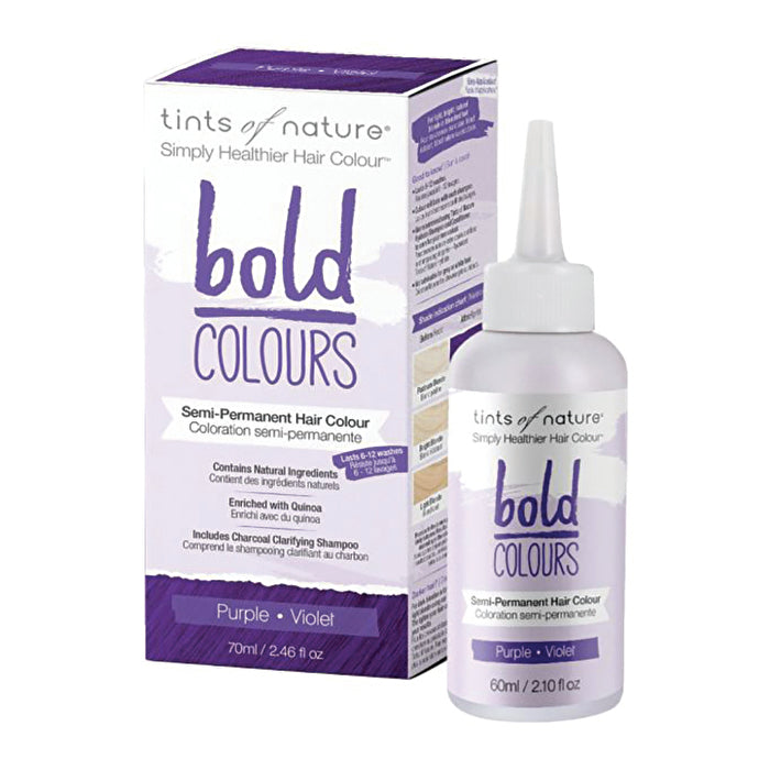 Tints of Nature Bold Colours (Semi-Permanent Hair Colour) Purple 70ml 6,176円