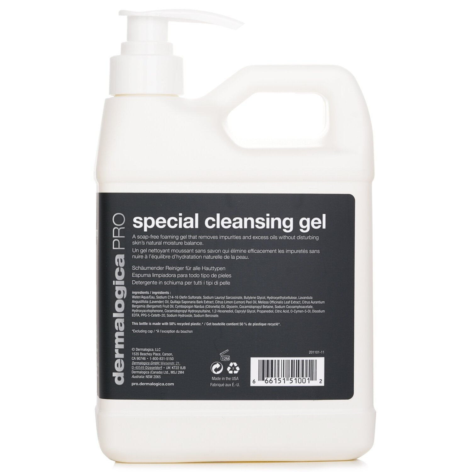 【月間優良ショップ受賞】 Dermalogica Special Cleansing Gel PRO (Salon Size) ダーマロジカ スペシャル クレンジング ゲル プロ (Salon Size) 946ml/32oz 送料無料 海外通販