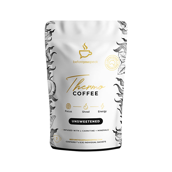 Before You Speak Thermo Coffee Unsweetened 6.5g x 7 Pack 6,424円