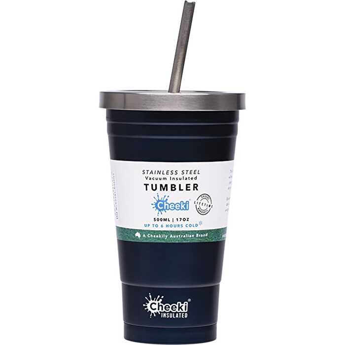 Cheeki Stainless Steel Insulated Tumbler Ocean 500ml