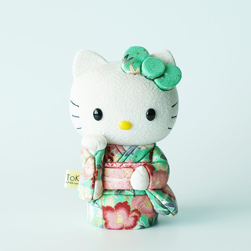 楽天市場】【招き猫】招きハローキティ (青) | 江戸木目込み 楽天市場】【招き猫】招きハローキティ (青) | 江戸木目込み