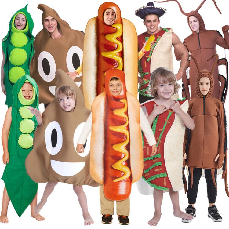 子ども用 コスプレ衣装 仮装パーティー ハロウィン服 ホットドッグ Amazon.co.jp: ハロウィン コスプレ 仮装 ホットドッグ 子供