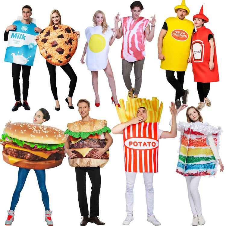 【楽天市場】ハロウィン 食べ物 全30種 コスプレ コスチューム ファストフード 果物 野菜 仮装 大人用 ホットドッグ ハンバーガー ポテト