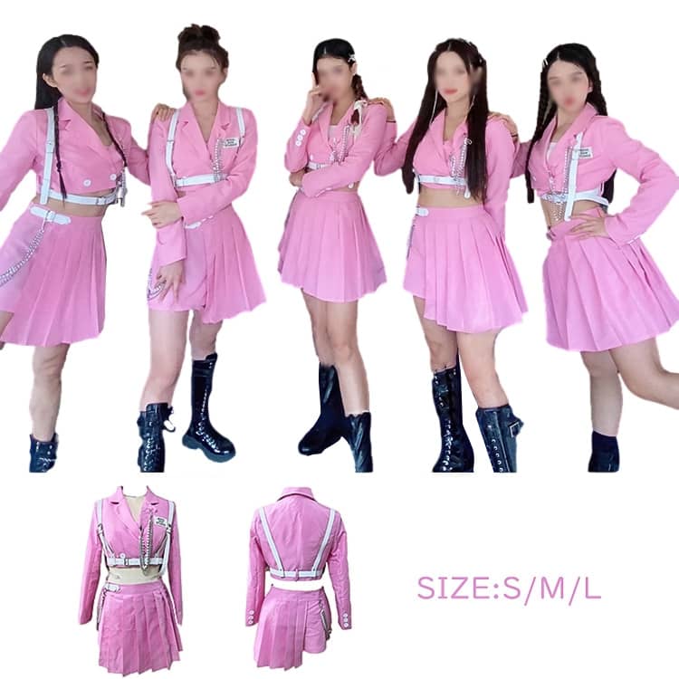 楽天市場】大人 レディース 韓国ダンス衣装 ピンク ジャケット