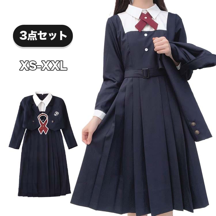 フォーマルスーツ　ワンピース　ボレロジャケット　お受験　卒園式　入学式 楽天市場】入学式 卒業式 スーツ 女の子 制服 可愛い ブレザー