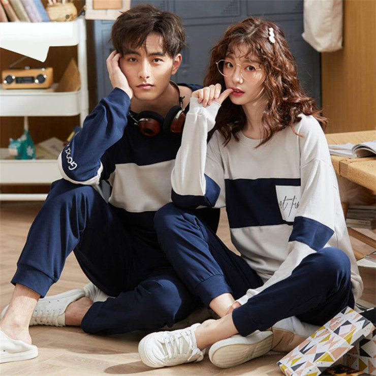 春秋 ルームウェア カップルパジャマ ペア セットアップ カップル カップル ペアパジャマ お揃い パジャマ 部屋着 レディース お揃い 綿 パジャマ レディース 寝巻き メンズパジャマ ペアルック ナイトウェア コットン プレゼント 記念日 ザ ブリッジ睡眠科学 ペア