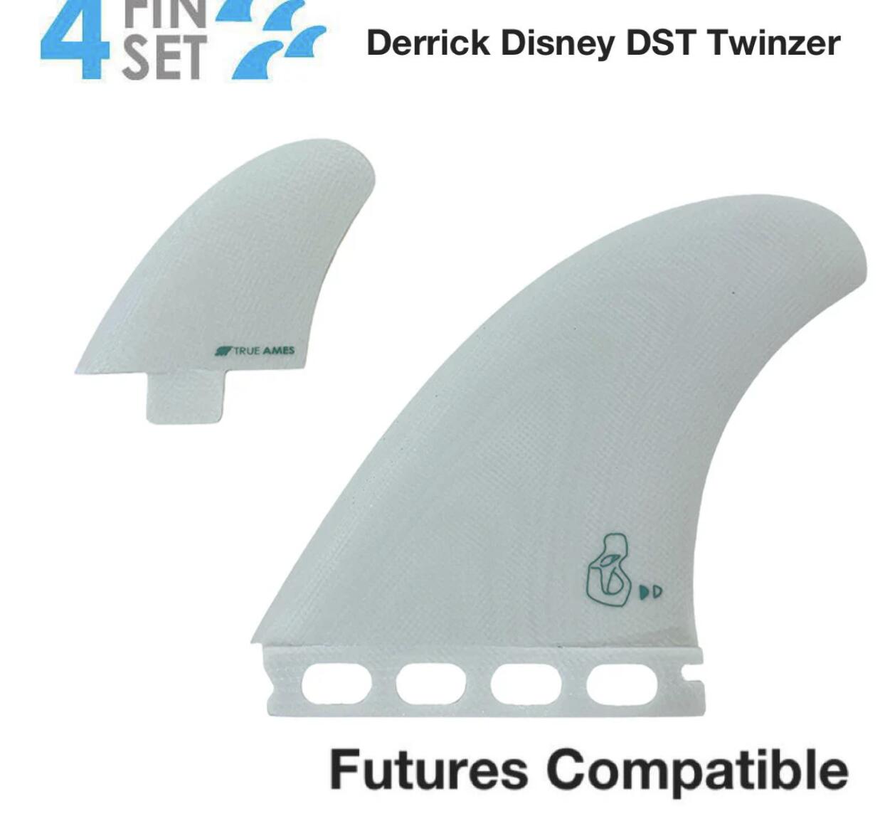 TRUE AMES BURCH TWIN ライアンバーチ　新品・未使用品 TRUE AMES FIN フィン フューチャー ツインフィン ライアン