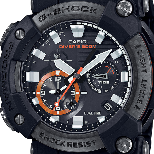 G-SHOCK Gショック フロッグマン 腕時計 国内正規品 ブラック カーボン