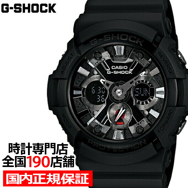 人気色 カシオ CASIO 腕時計 メンズ G-SHOCK GA-201-1AJF ブラック