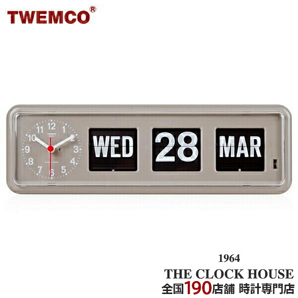 楽天市場】【10%OFFクーポン21日9:59まで！】TWEMCO トゥエンコ 置時計 