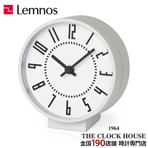 【抽選還元&ポイント最大55.5倍&最大2000円OFFクーポン!】タカタレムノス デザインオブジェクト eki clock s エキ クロック エス 置き時計 クオーツ 電池式 ホワイト 五十嵐 威暢 TIL19-08WH|ザ・クロックハウス 店