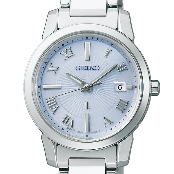 セイコー ルキア アイコレクション ブルー Effortless レディース ソーラー電波 Cool 腕時計 エフォートレス クール SSQV107  シルバー レディース腕時計