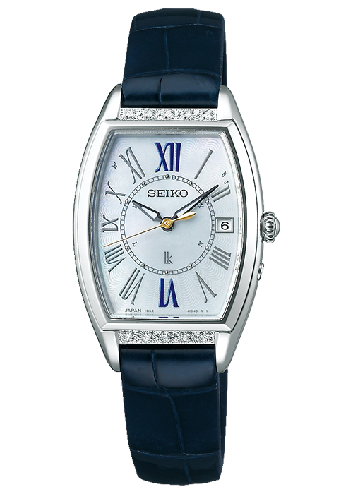 SEIKO ルキア ダイヤ入り革バンド腕時計 | labiela.com